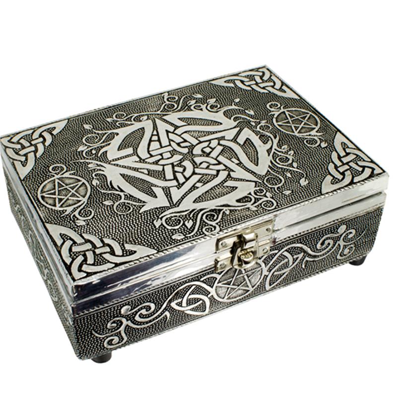 Pentagram Skrin  - Silver