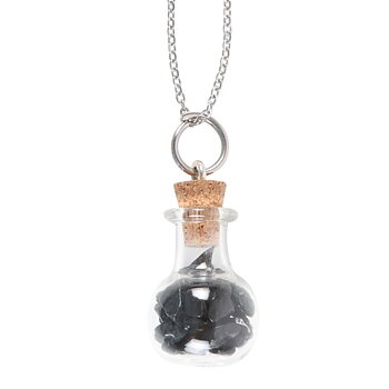 Potion Halsband med Obsidian - Beskydd