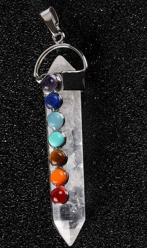 Stenhänge med Chakra Stenar