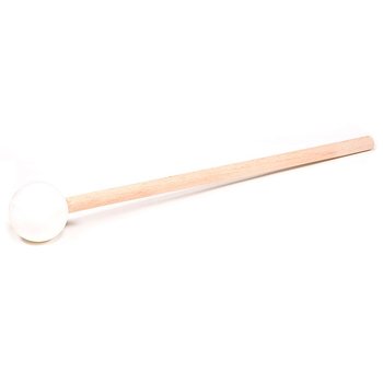 Professional Gummi klubba, Vit  - 35cm