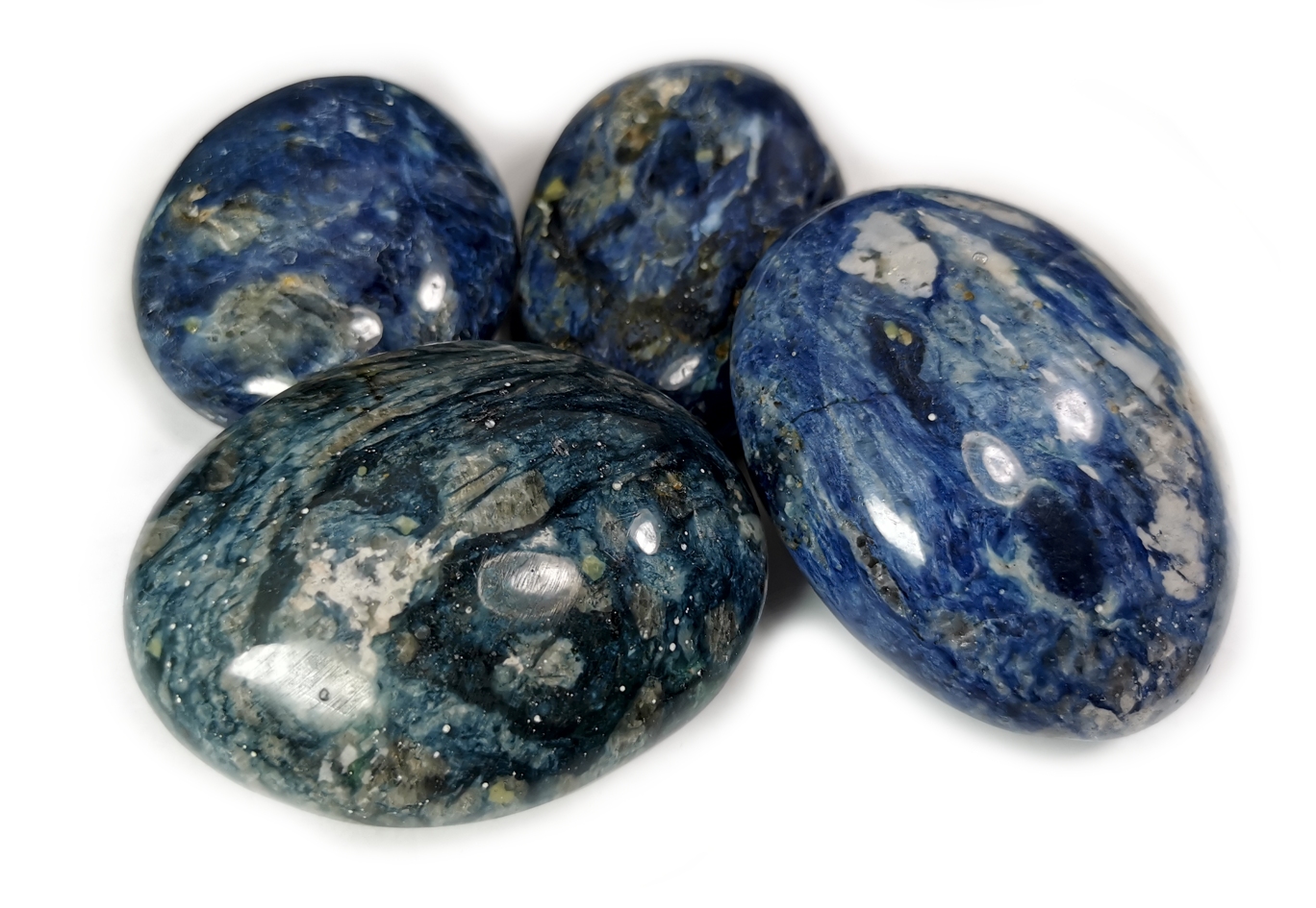 Pebbles "No Worry Stone" - Dumortierit - 2