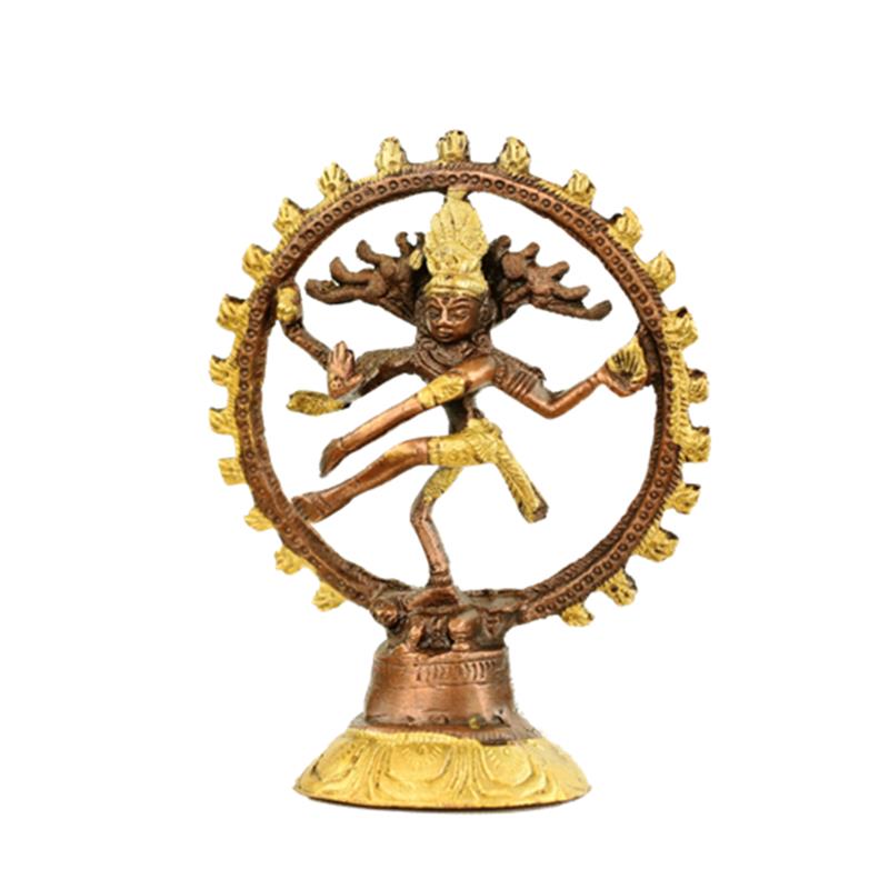 Shiva Nataraja i Brons, 2 färg  - 20cm