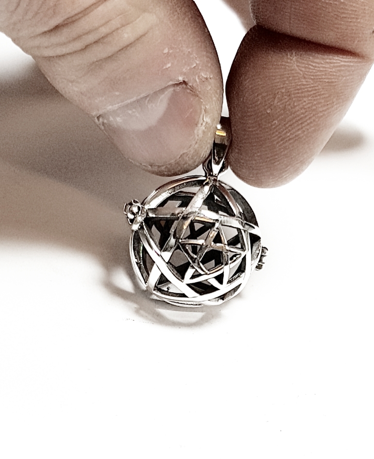 Pentagram - Hänge - Öppningsbart - 2