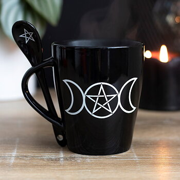 Triple Moon Mugg med sked