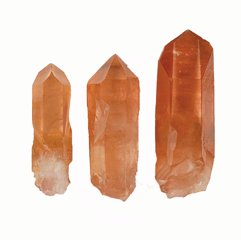 Tangerinkvarts Spetsar- Naturlig  - 2