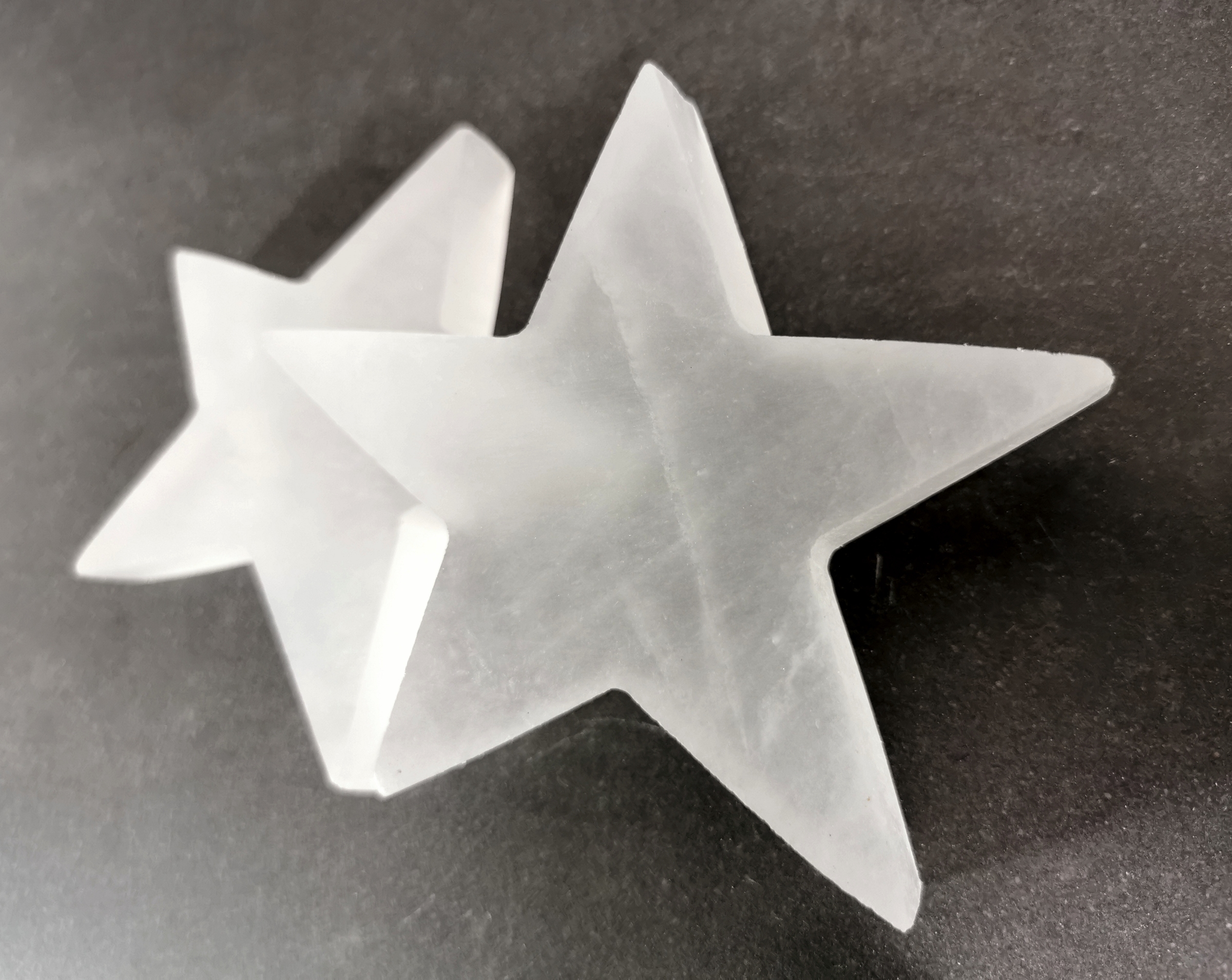 Selenit Stjärna - ca 9 cm - 2