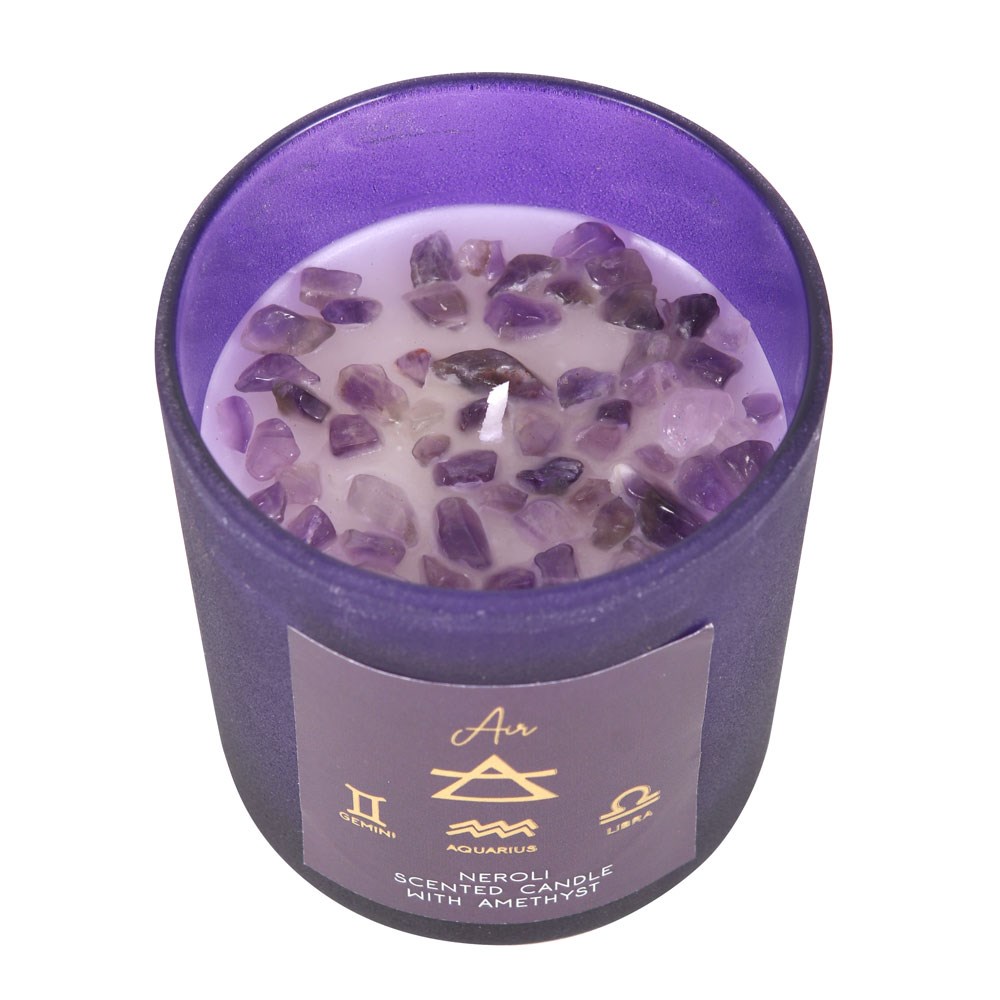 Luft element Neroli Kristall  Chip Doft Ljus - 2