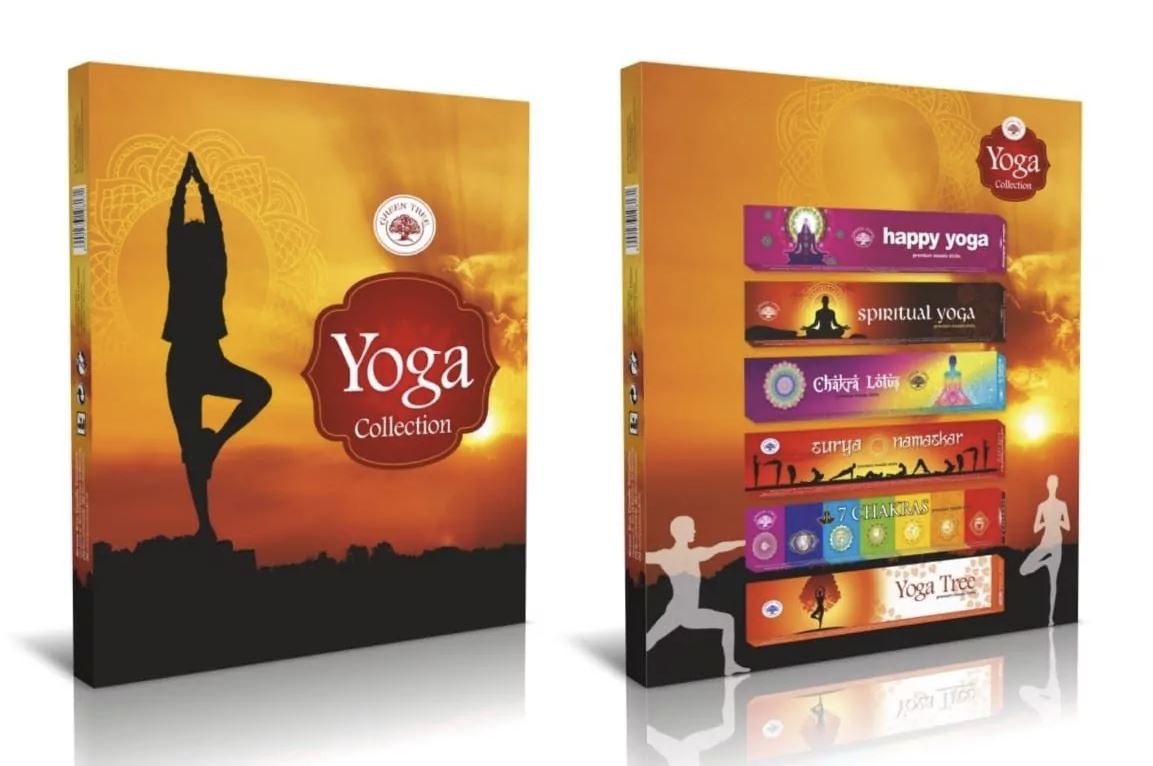 Green Tree Yoga Rökelse Collection - 6 pack