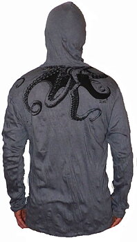 Sure Hoodies - Bläckfisk - Grå