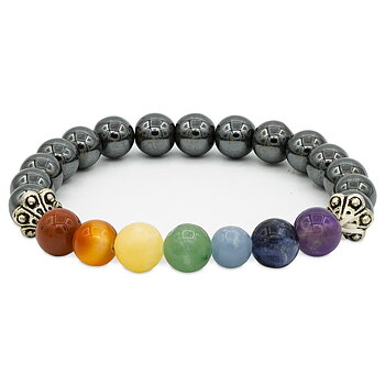 Chakra Armband med Hematit