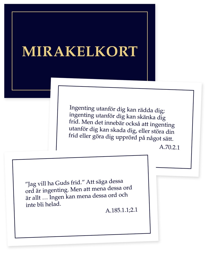 Mirakelkort med ask - Helen Schucman 