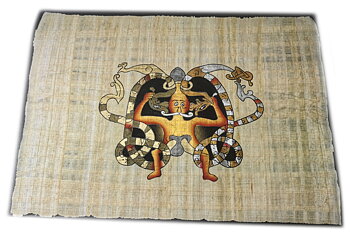 Papyrus Målning - Lagnö, Aspö Runsten