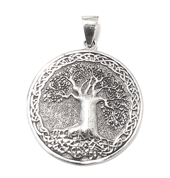 Livets Träd  - Rooted /Platt - 40mm