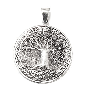 Livets Träd  - Rooted /Platt - 40mm