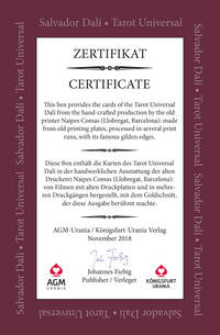 Tarot Universal Salvador Dalí Gold Edition 2018, Boxed Set - Kort med Bok - 3