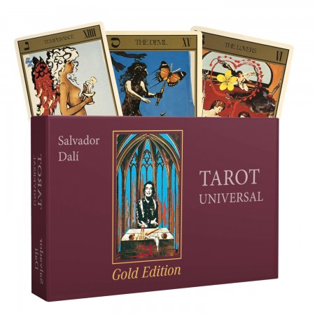 Tarot Universal Salvador Dalí Gold Edition 2018, Boxed Set - Kort med Bok - 6