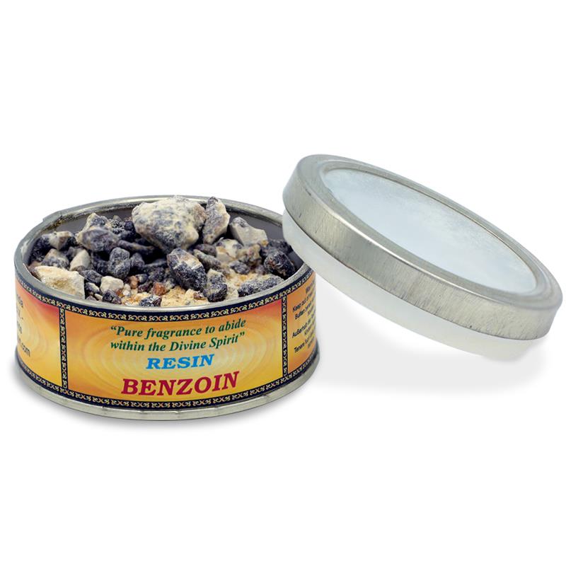 Kåda/Resin rökelse i plåtburk - Benzoin, 75gram