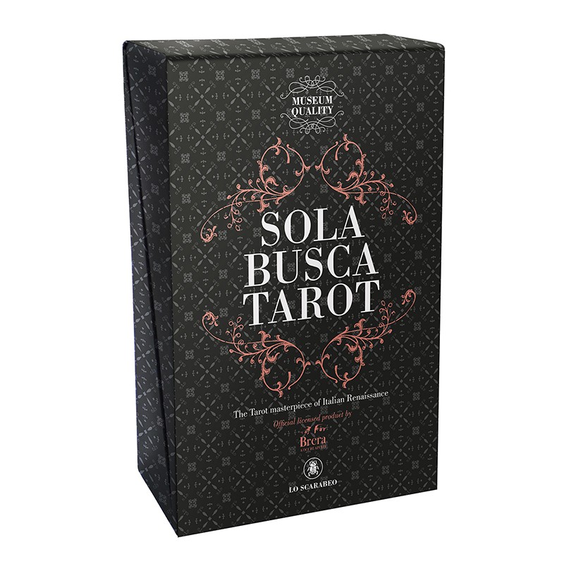  Sola Busca Tarot: Museum Quality Kit Cards by Paola Gnaccolini, Boxed Set - Kort med Bok