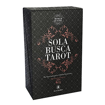  Sola Busca Tarot: Museum Quality Kit Cards by Paola Gnaccolini, Boxed Set - Kort med Bok