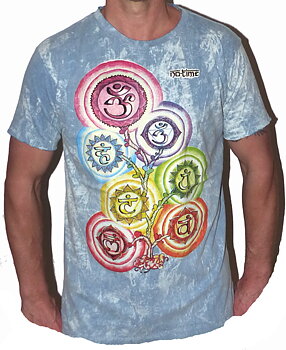 NO TIME T-shirt - Wandering Chakras - Brun