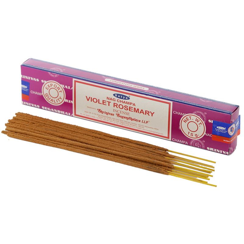 Satya Violet Rosemary  Rökelsestickor