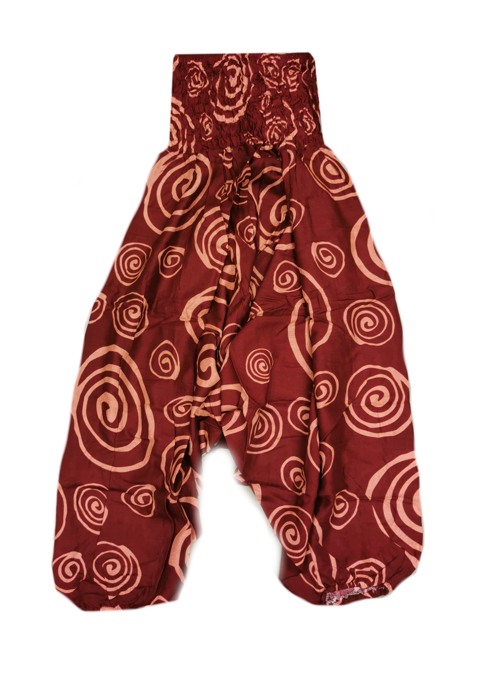 Spiral Haremsbyxor med Bred Midja - 4