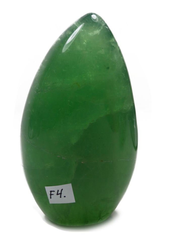 Grön Fluorit, Abstrakt Spetsar - AAA kvalitet  - 5