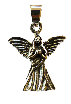 Ängel i Silver - Hjärta