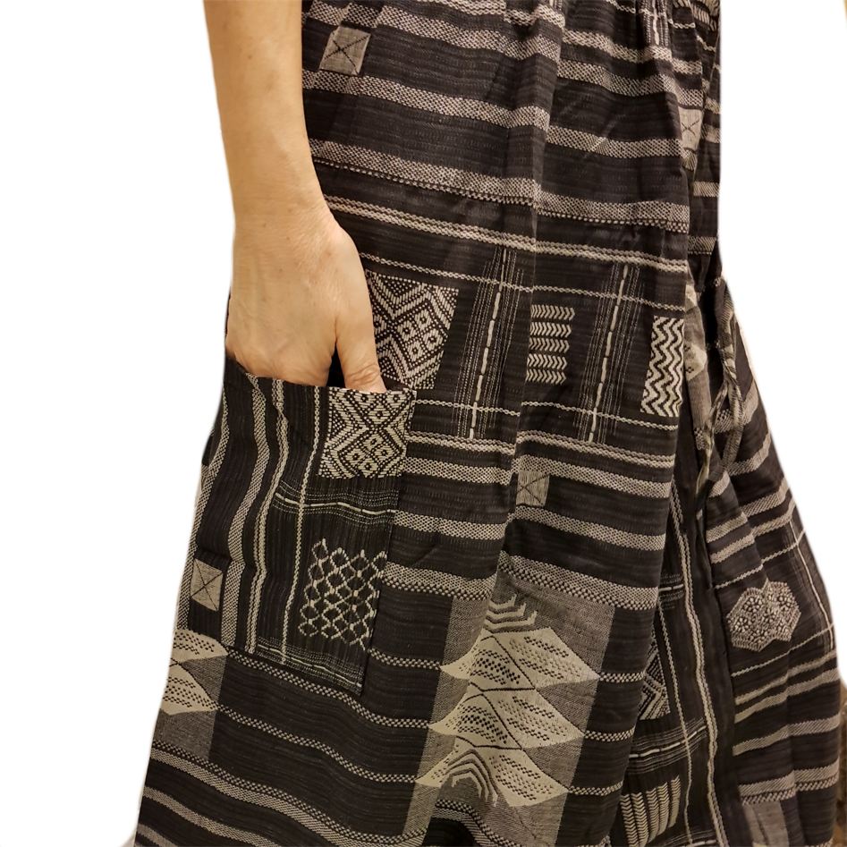 Aztec Kubiskt Mönster Haremsbyxor  - 3