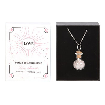 Potion Halsband med Rosenkvart  - Kärlek