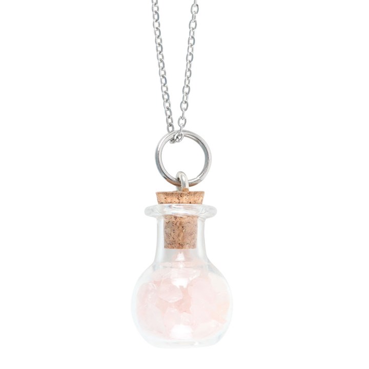 Potion Halsband med Rosenkvart  - Kärlek - 2