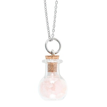 Potion Halsband med Rosenkvart  - Kärlek