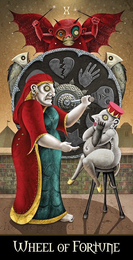 Deviant Moon Tarot Borderless Edition av Valenza, Patrick - 2