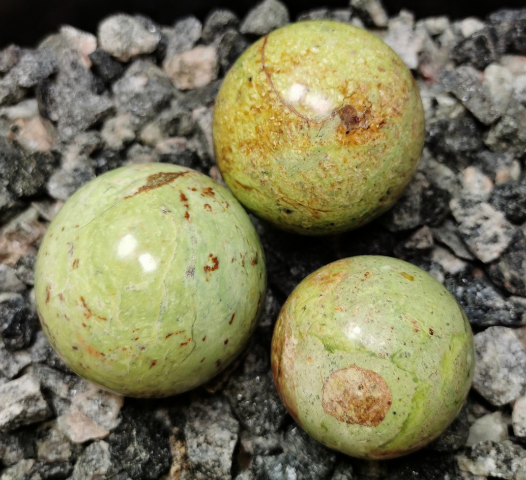 Grön Opal  Klot /Kula - 2