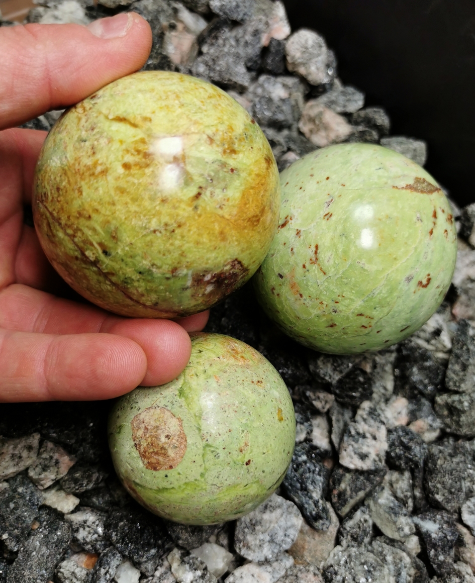 Grön Opal  Klot /Kula