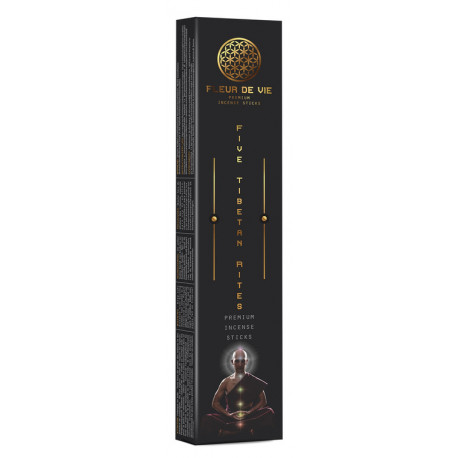 Fluer de vie , Premium Rökelse Pinnar - Five Tibetan Rites