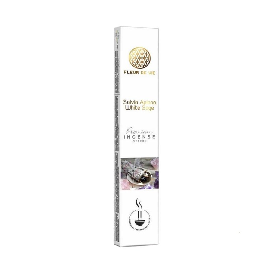 Fluer de vie , Premium Rökelse Pinnar   - Salvia Apiana White Sage