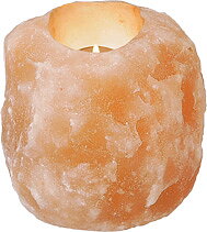 saltkristall värmeljushållare 