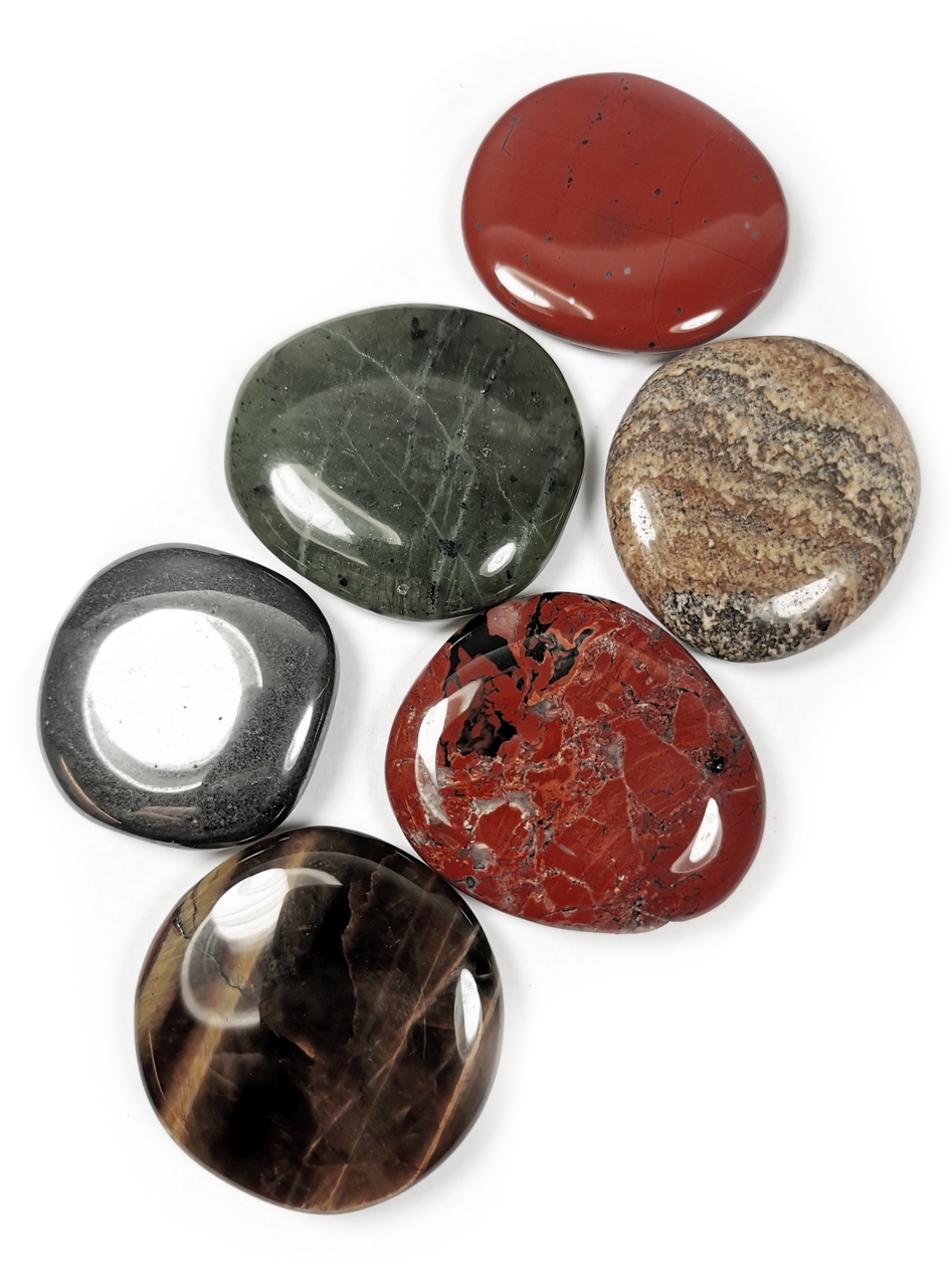 Palm Stone "No Worry Sten" - Hematit - 2
