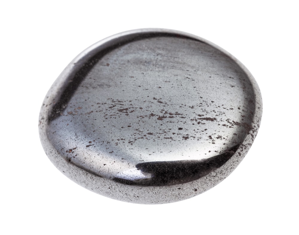 Palm Stone "No Worry Sten" - Hematit
