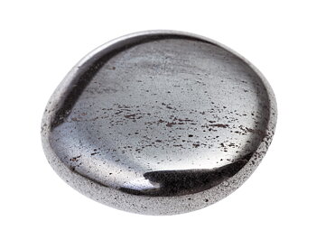 Palm Stone "No Worry Sten" - Hematit