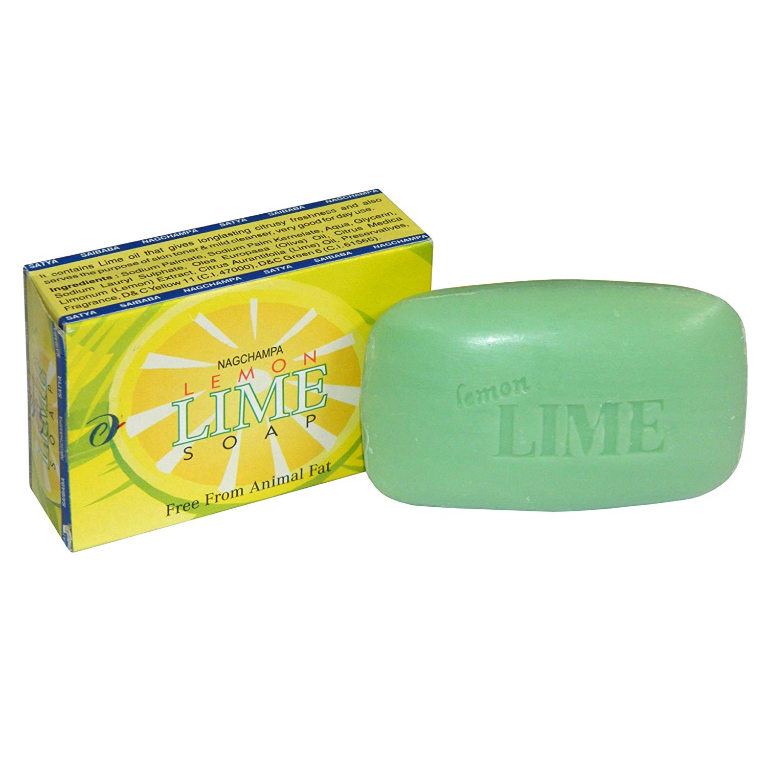  Nag Champa Citron och Lime Tvål -  75gr. - 3