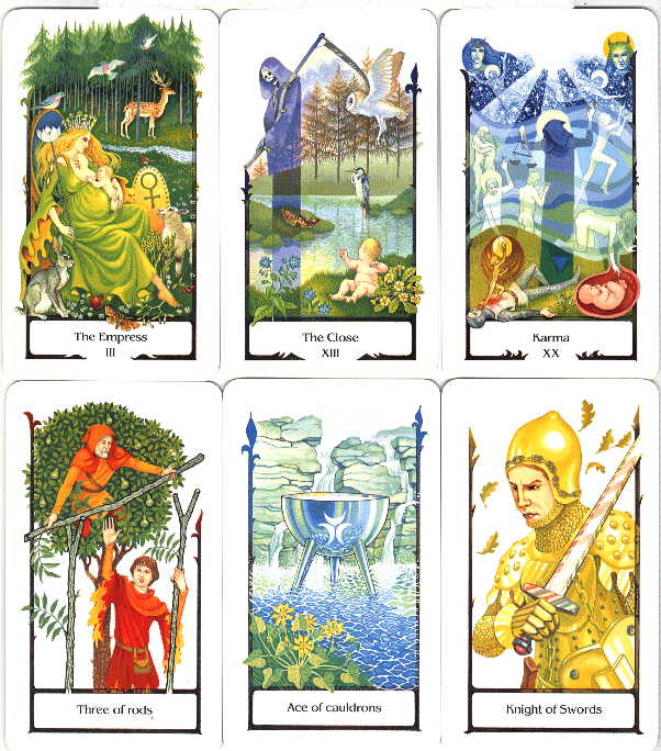 Tarot of the old Path, Boxed Set - Kort med Bok - 3