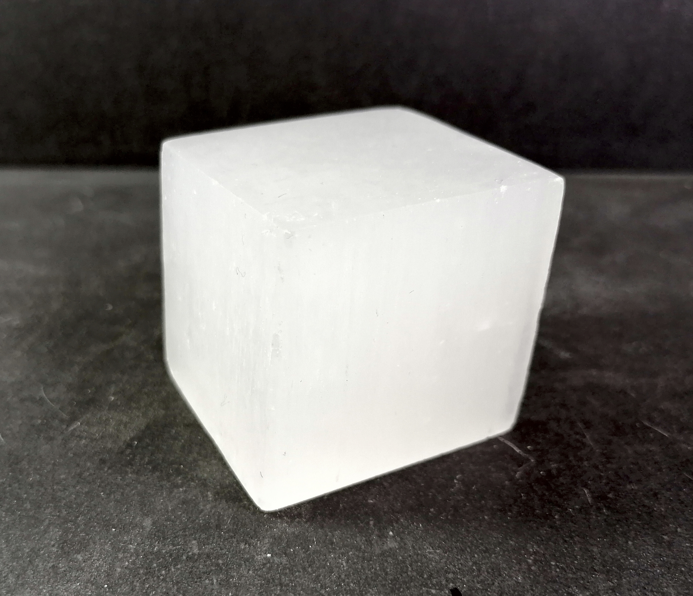 Selenit Kub - ca 4 cm