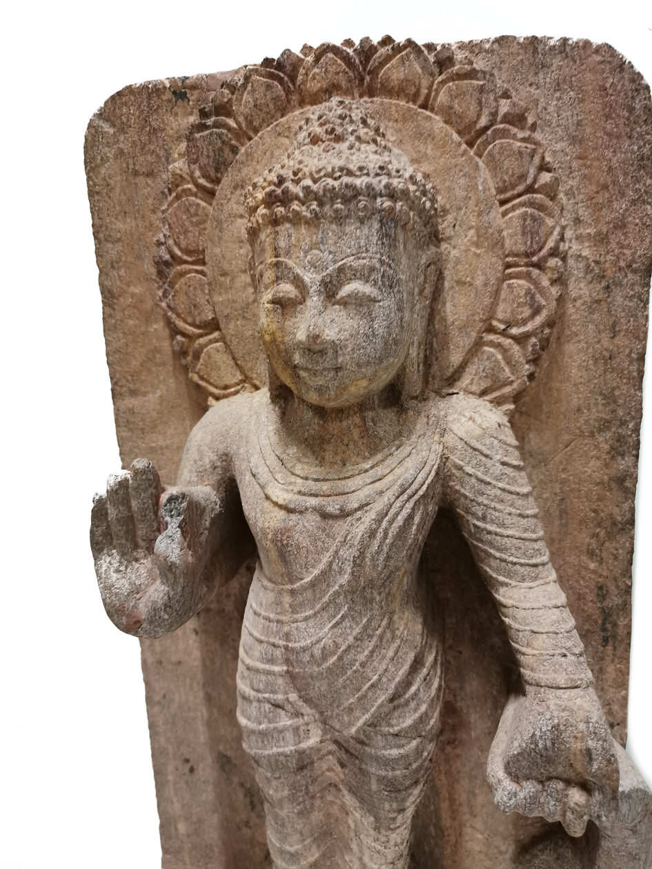 Temple Staty - Buddha i khondalit.