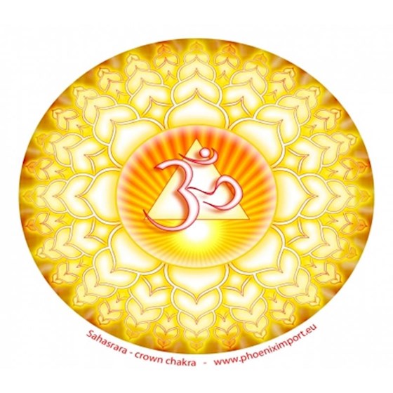 Klistermärke - Sahasrara Crown Chakra