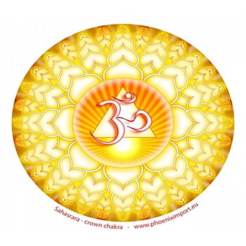Klistermärke - Sahasrara Crown Chakra