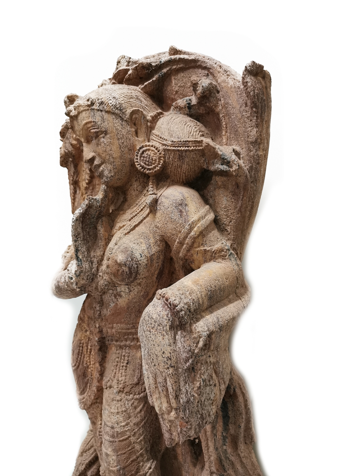 Temple Staty - Durga i  khondalit. - The Goddess Durga: The Mother of the Hindu Universe - 2