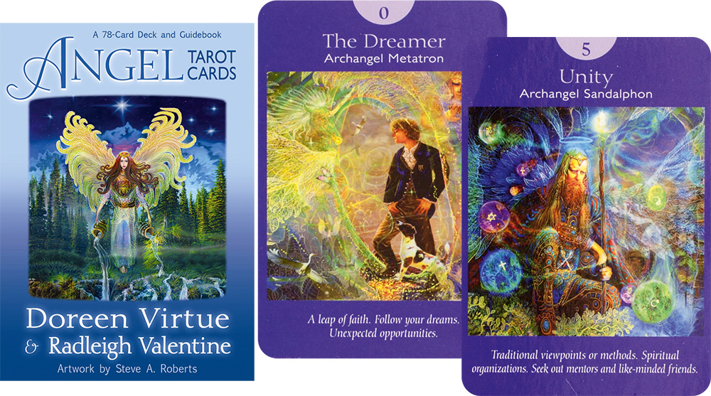 Angel Tarot Cards - Radleigh Valentine - Engelska - 2
