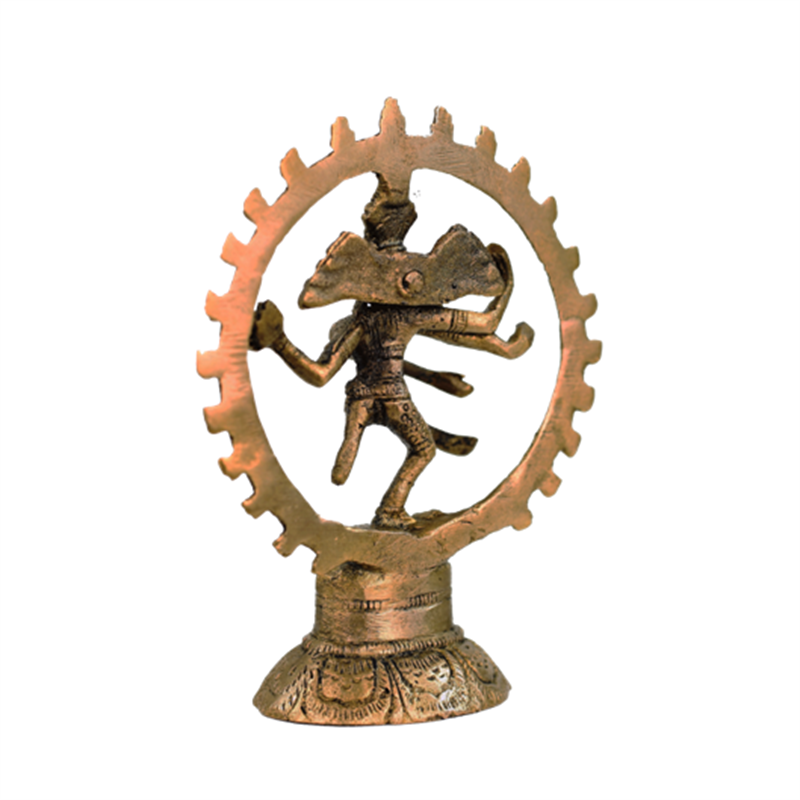 Shiva Nataraja i Brons  - 2 färg - 15cm - 2